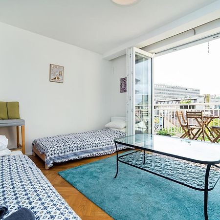 Central, Spacious, Modern 5 Bedrm Duplex W/Balcony Prag Eksteriør billede