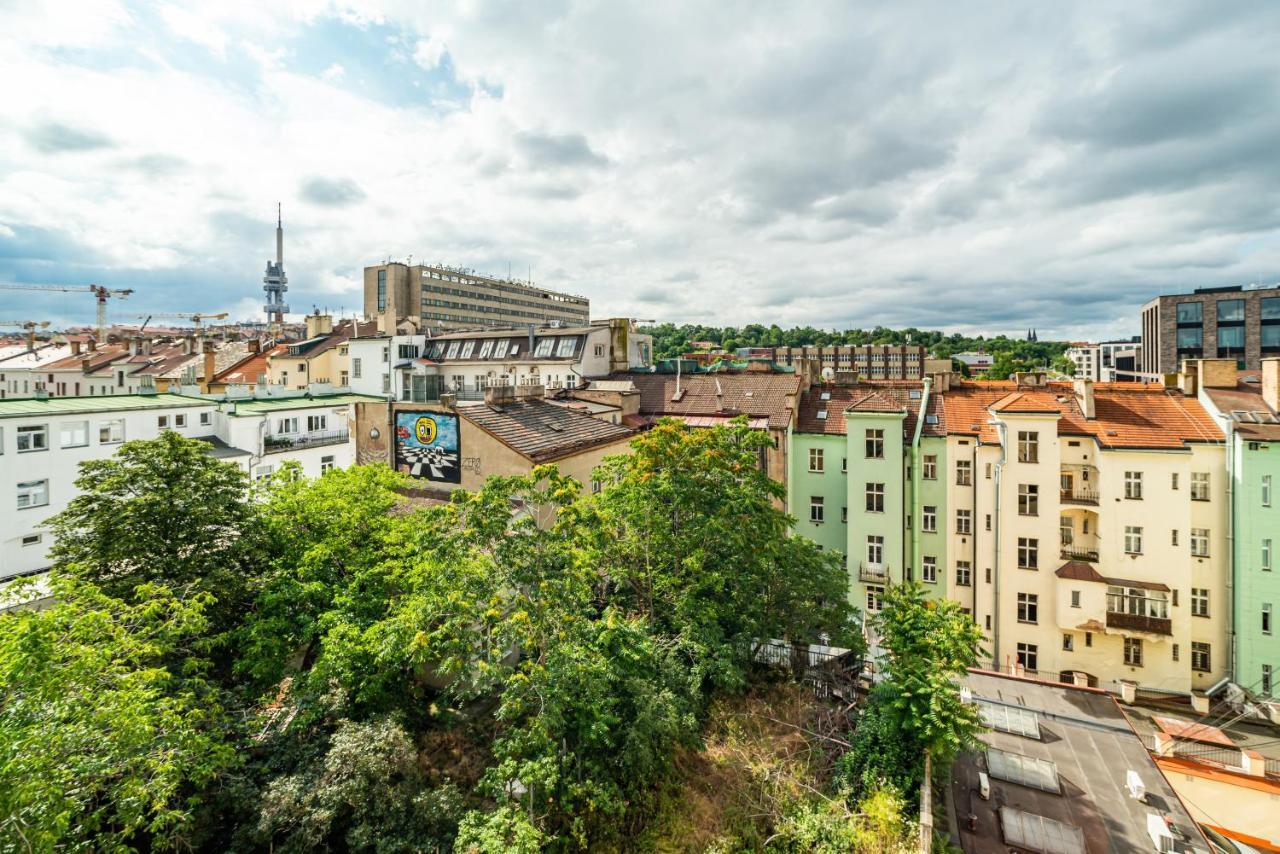 Central, Spacious, Modern 5 Bedrm Duplex W/Balcony Prag Eksteriør billede